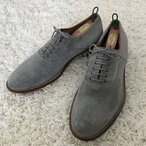 Bespoken suede Oxford